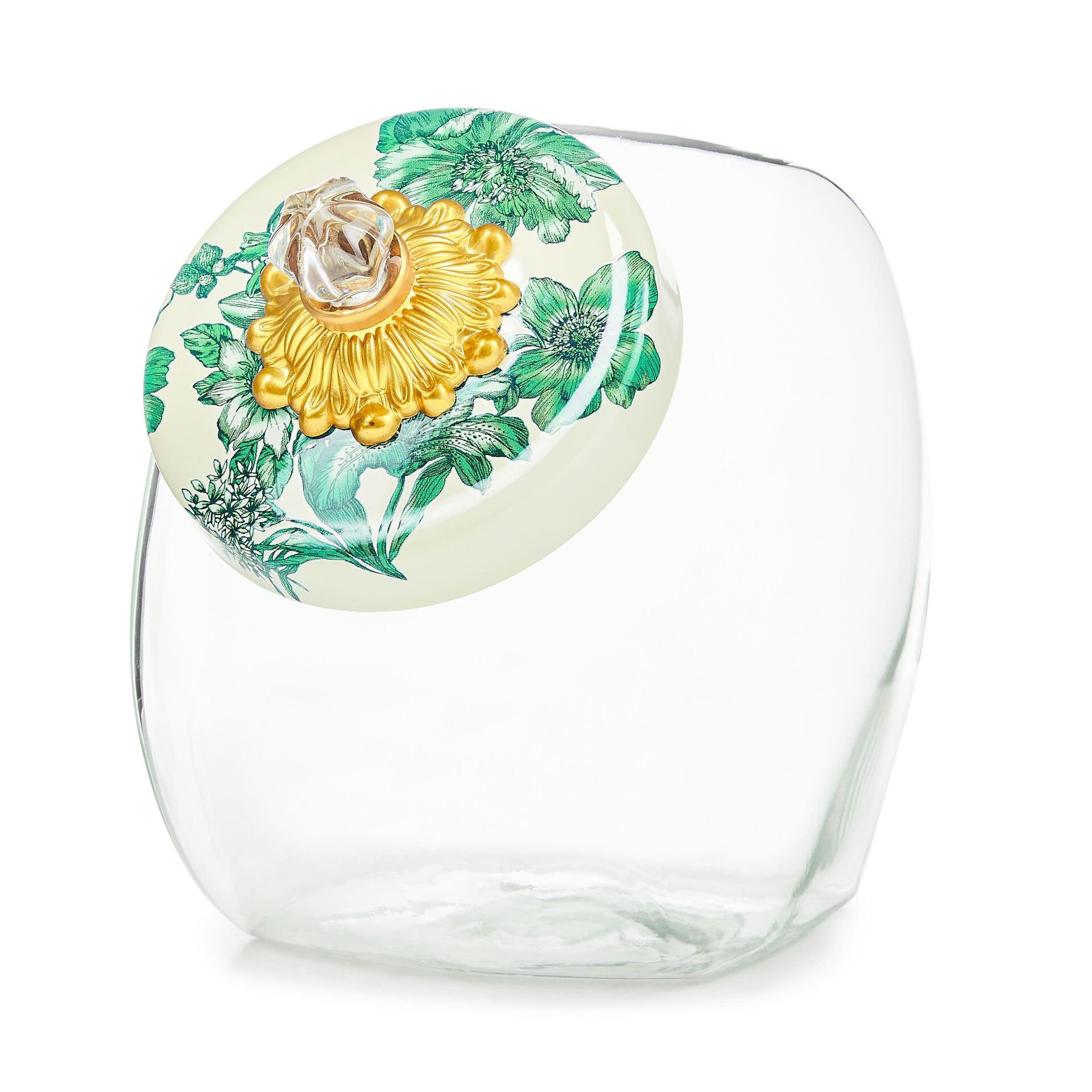 Sweets Jar with Royal English Garden Lid