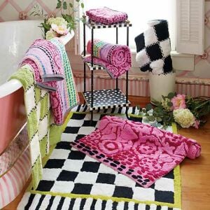Courtly Check Bath Rug - Large