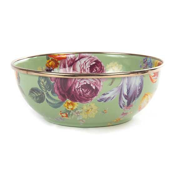 Flower Market Everyday Bowl - Green