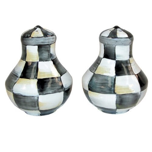 Courtly Check Salt & Pepper Shakers