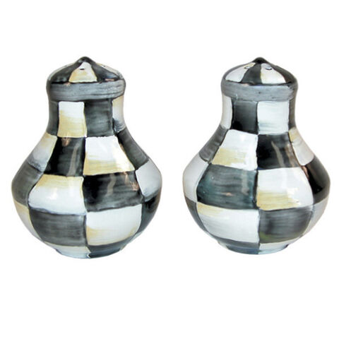 Courtly Check Salt & Pepper Shakers