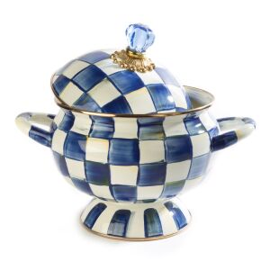 Royal Check Enamel Tureen