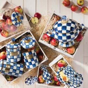 Royal Check Enamel Tureen