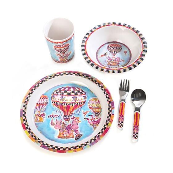 Toddler's Dinnerware Set - Hip Hip Away