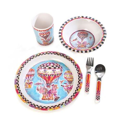 Toddler's Dinnerware Set - Hip Hip Away
