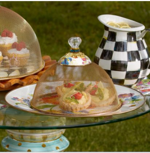 Flower Market Serving Platter - White