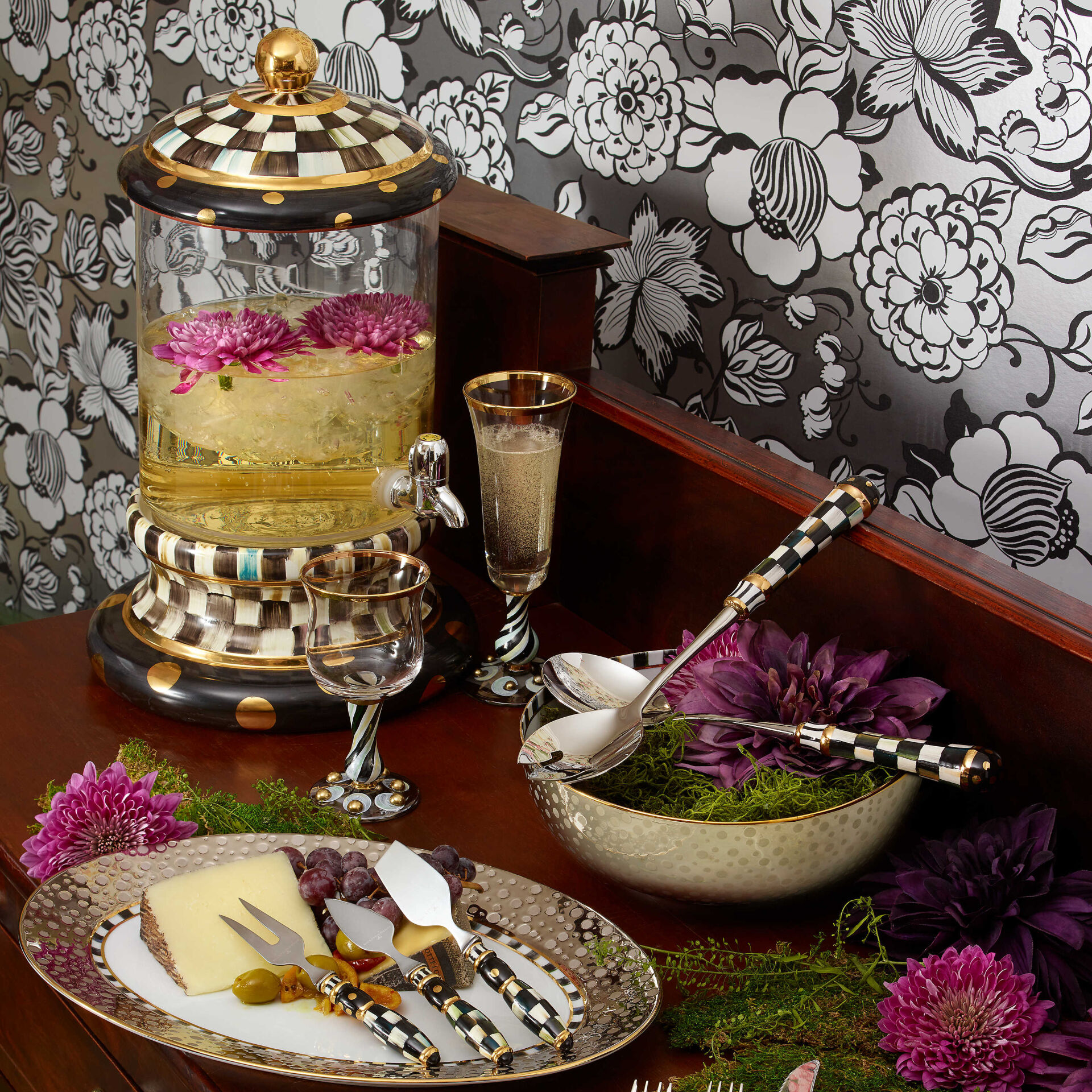 SoHo Serving Bowl - Platinum