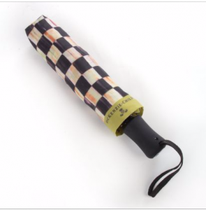 Courtly Check Travel Umbrella