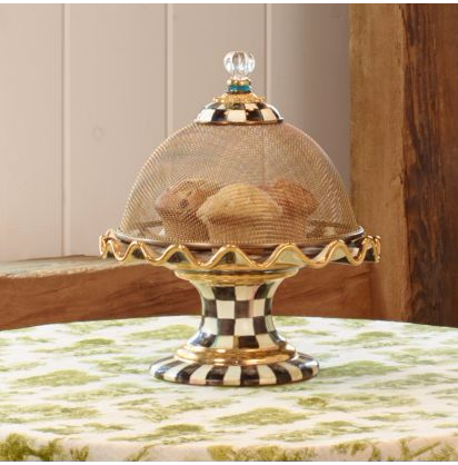 Courtly Check Small Mesh Dome