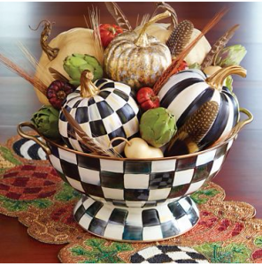 Courtly Check Enamel Everything Bowl