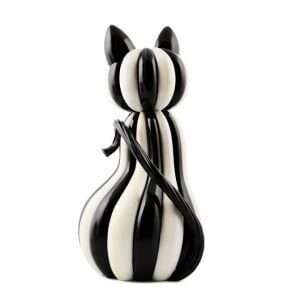 Courtly Stripe Illuminated Cat