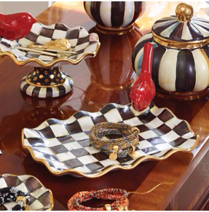 Courtly Check Vanity Tray