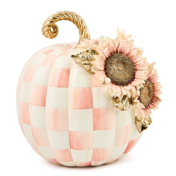 Rosy Check Large Sunflower Pumpkin