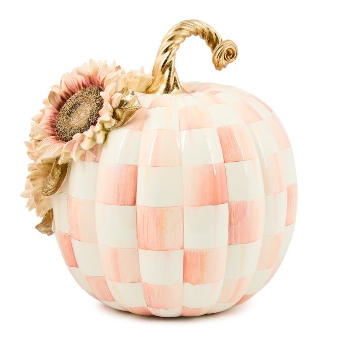 Rosy Check Large Sunflower Pumpkin
