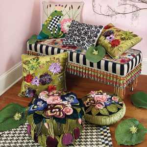 Moonlight Garden Footstool