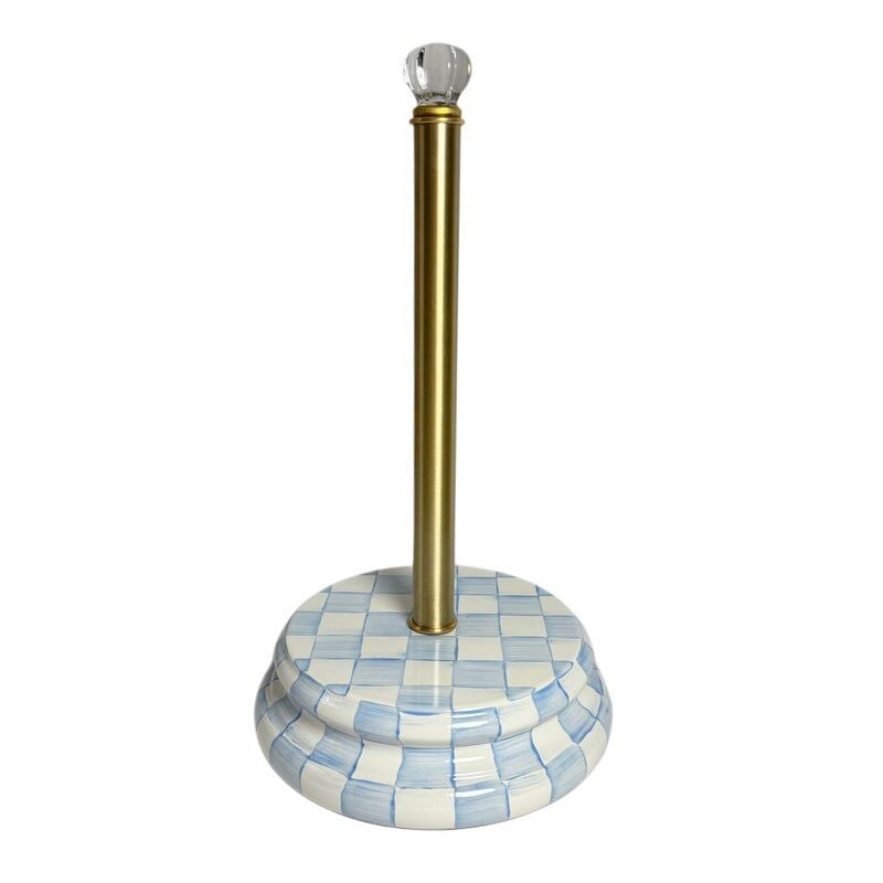 Sky Check Paper Towel Holder