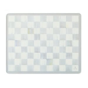 Sterling Check Glass Cutting Boards, Set of 2