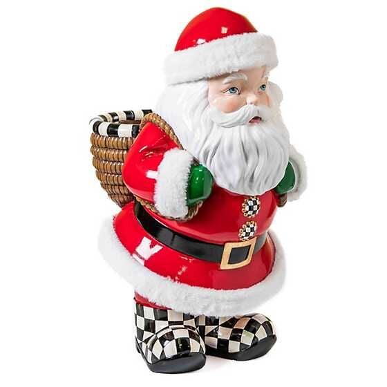 Granny Kitsch Santa Planter