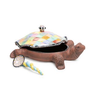 Harlequin Turtle Tureen