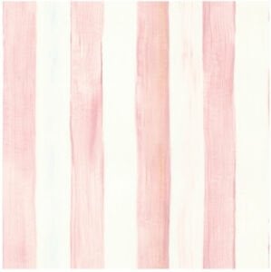 Rosy Stripe Wallpaper