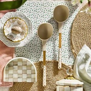 Mocha Check Ladle