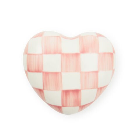 Rosy Check Heart Knob