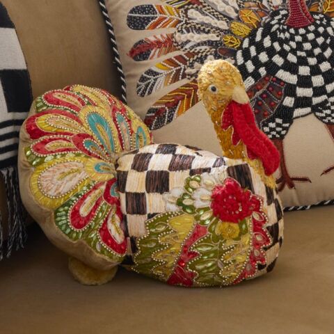 Aurora Turkey Shaped Pillow