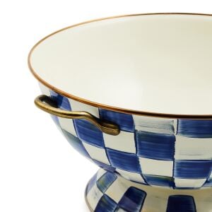 Royal Check Enamel Everything Bowl