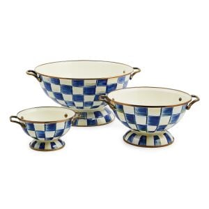 Royal Check Enamel Everything Bowl
