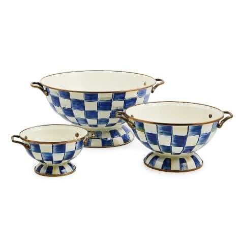 Royal Check Enamel Everything Bowl