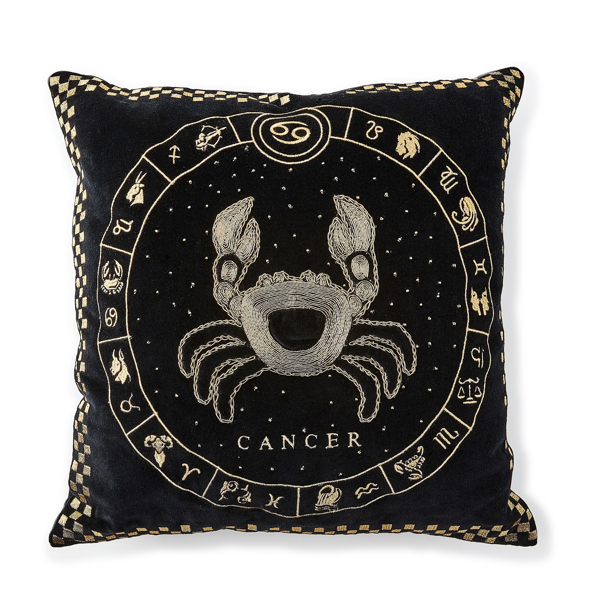 Cancer Zodiac Throw Pillow