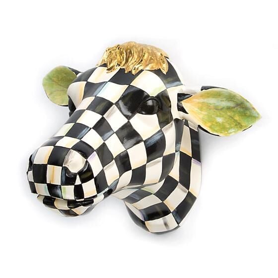 Courtly Check Small Cow