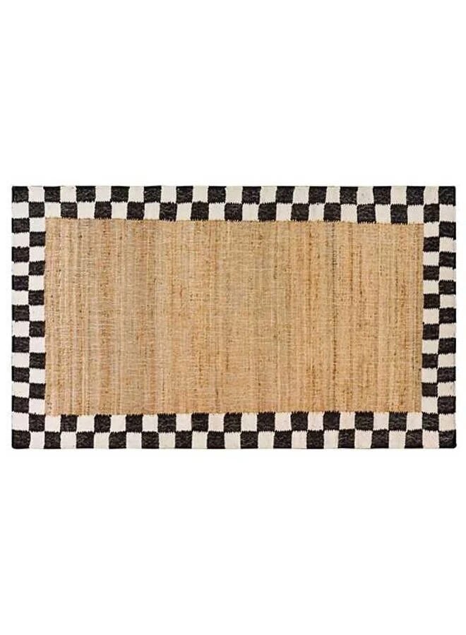 Check Jute 3' x 5' Rug