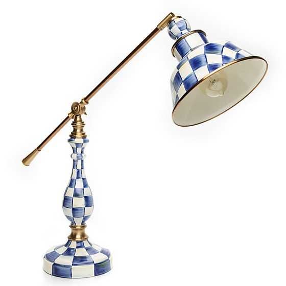Royal Check Reading Table Lamp