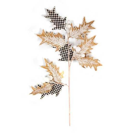 Farmhouse Holly Spray