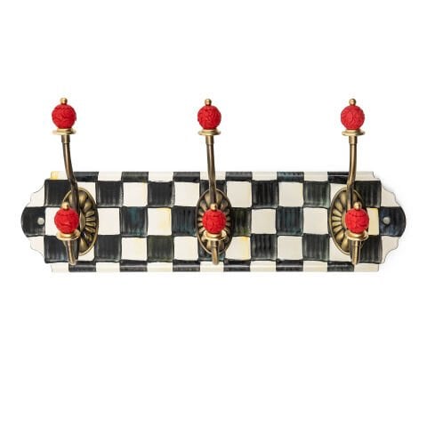 Courtly Check Triple Wall Hook