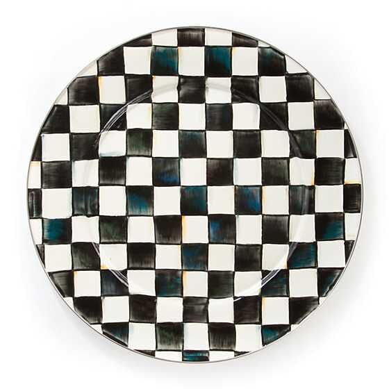 Courtly Check Serving Platter