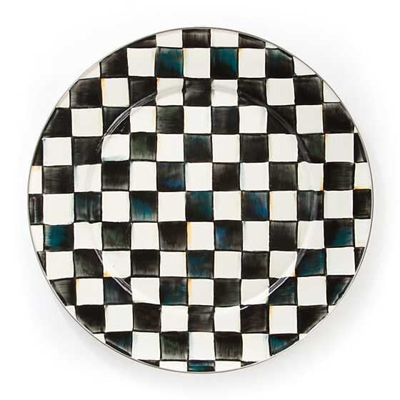 Courtly Check Serving Platter
