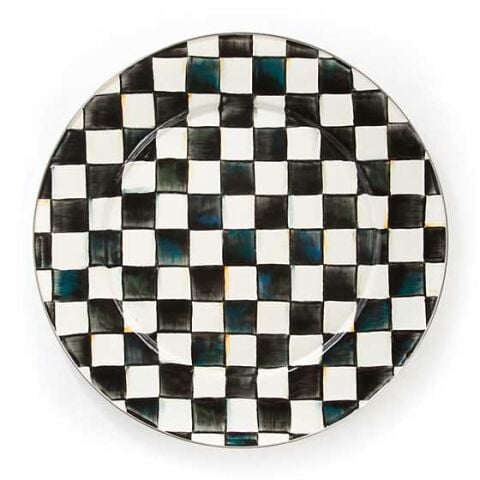 Courtly Check Serving Platter