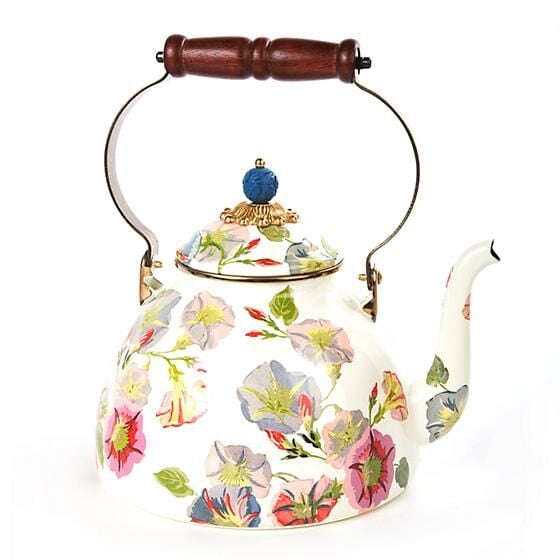 Morning Glory Tea Kettle - 3 Quart