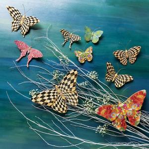 Flower Market Butterfly Wall Decor