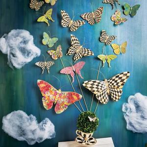 Flower Market Butterfly Wall Decor