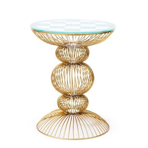 Gambit Wire Accent Table