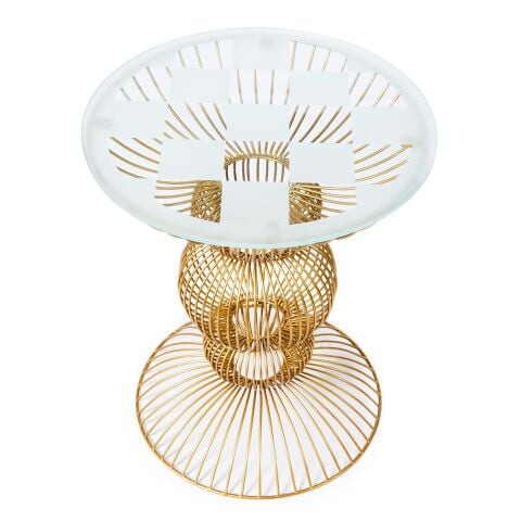 Gambit Wire Accent Table