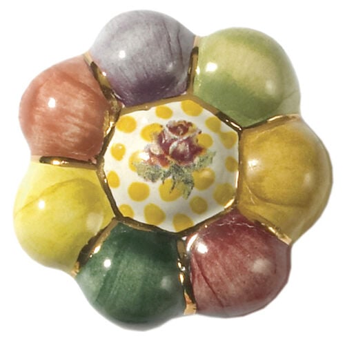Flower Knob - Rosie Posie