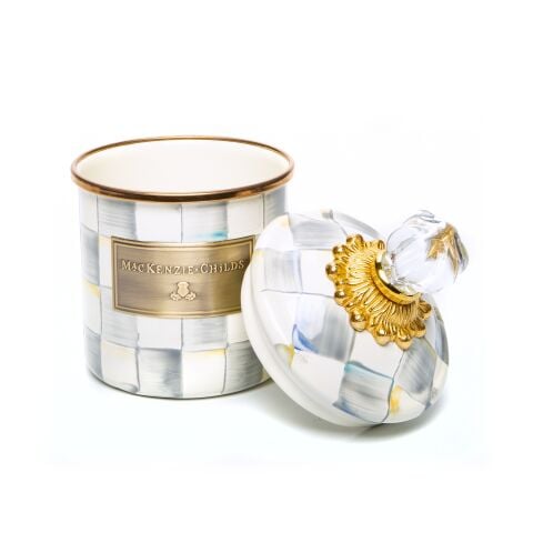 Sterling Check Demi Canister