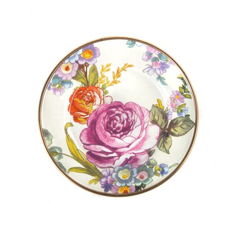 Flower Market Appetizer Plates - Set of 4