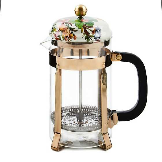 White Flower Market French Press