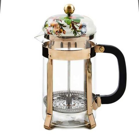 White Flower Market French Press
