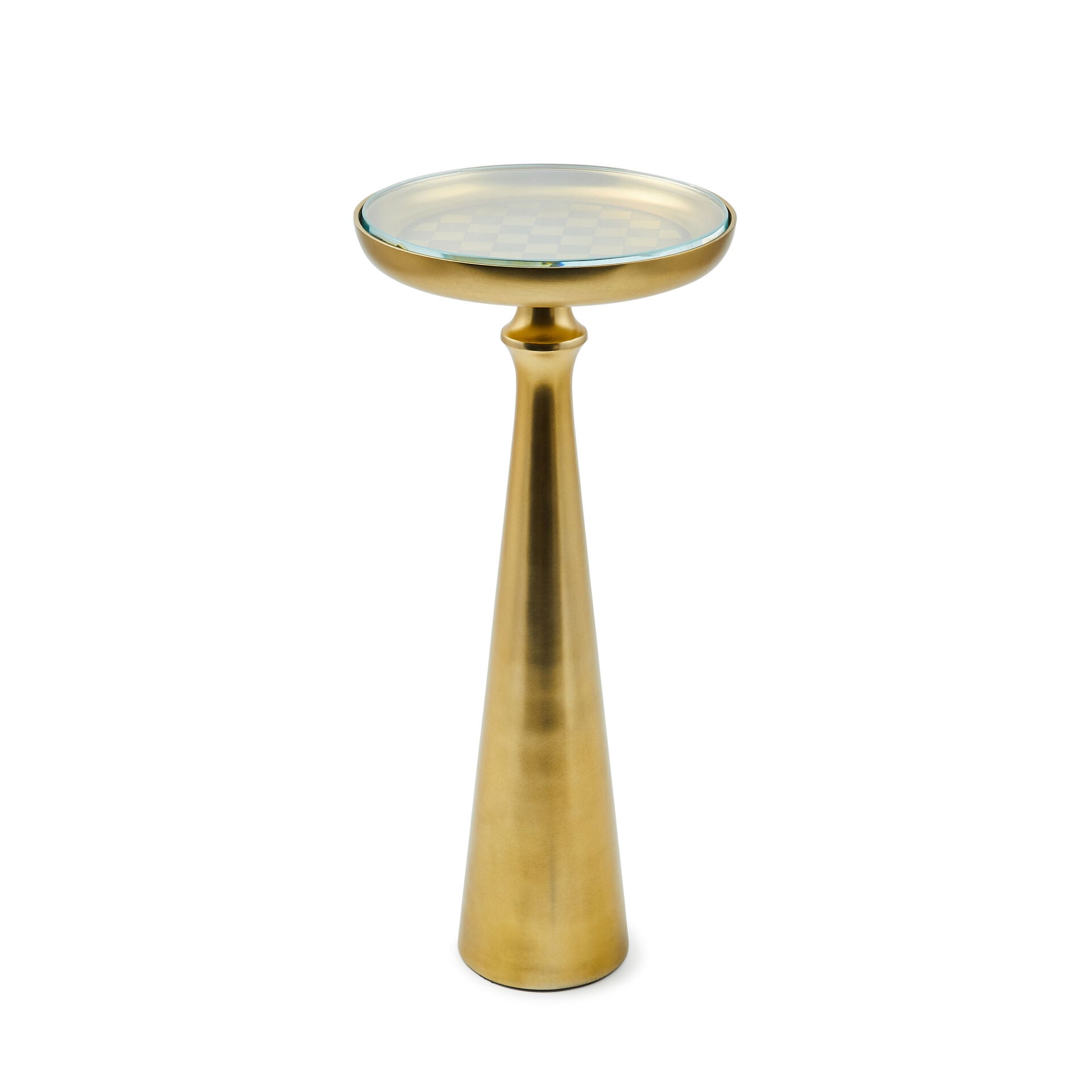 Checked Cocktail Table